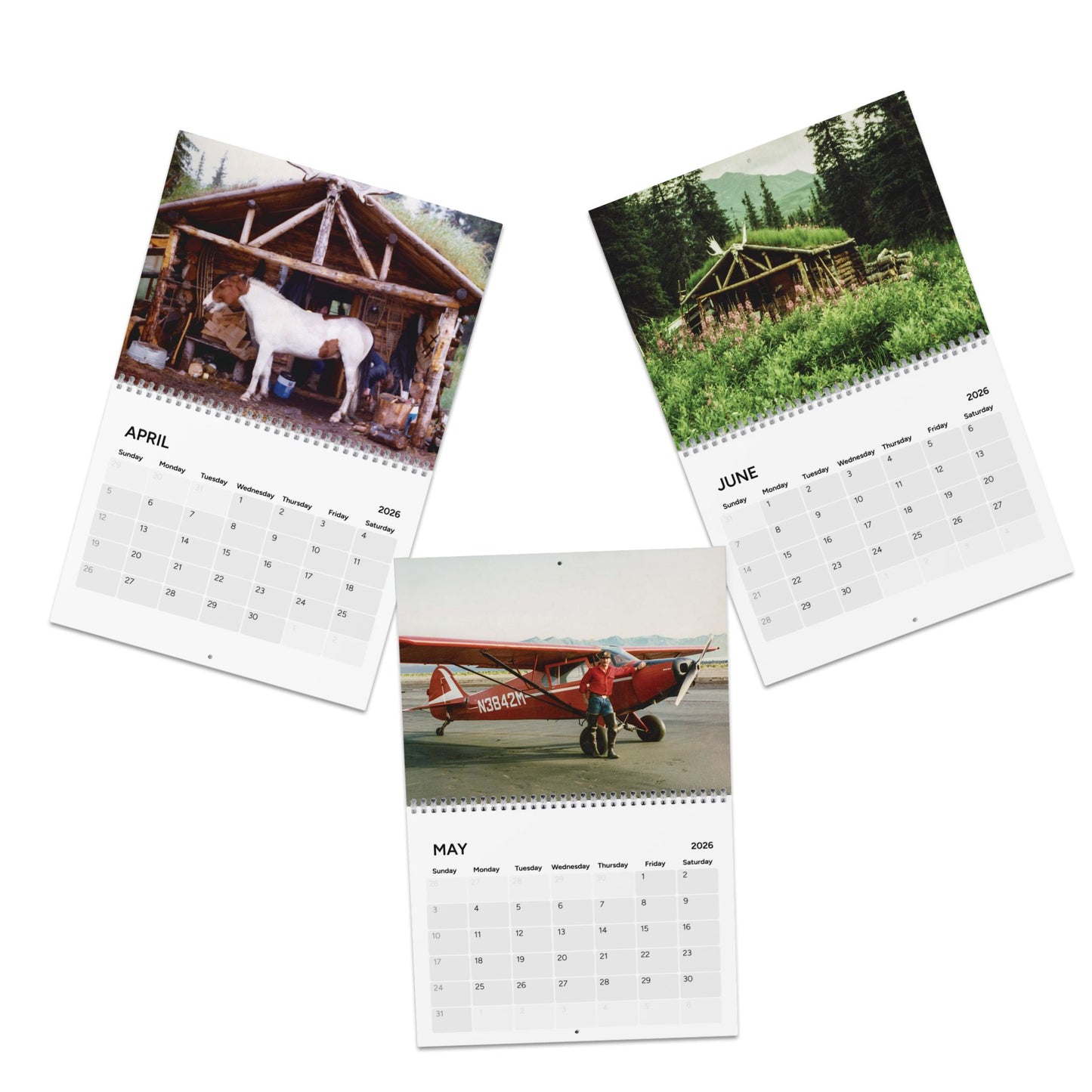 Hidden Alaska Book Calendar (2026)