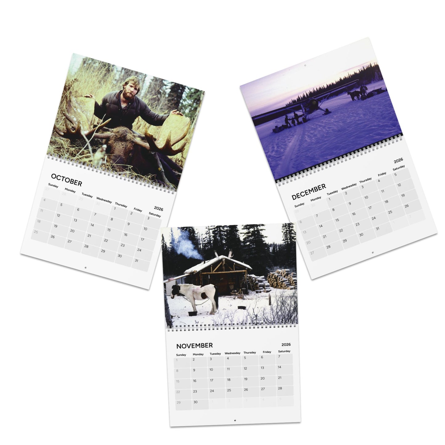 Hidden Alaska Book Calendar (2026)